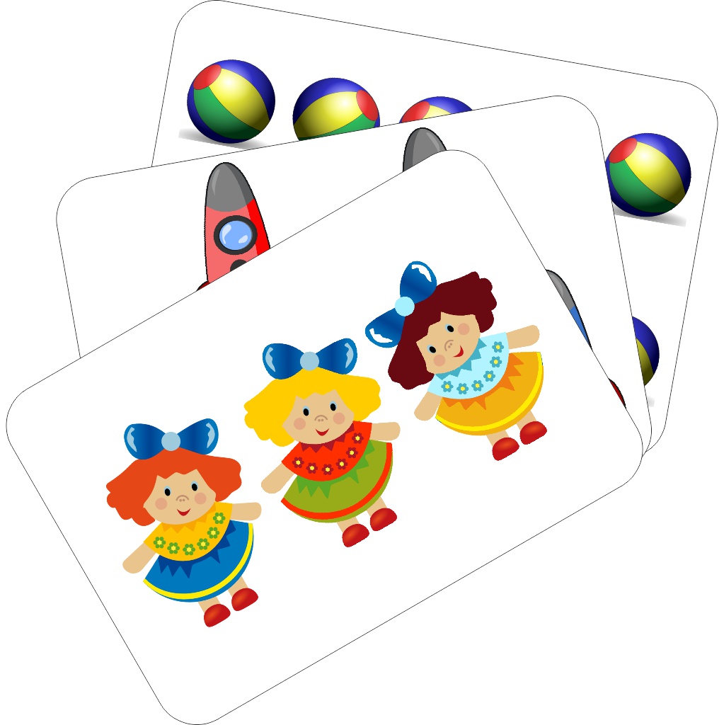 Počítání do 10 | Přiřazovací karty s magnety | Použití na magnetické tabuli | Ukázka vybraných karet (Hračky)