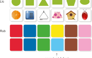 Geometrické tvary | Přiřazovací karty | Ukázka autokorekce (nesprávné řešení)