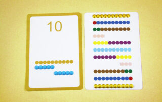 Rozklad čísel do 10 | Přiřazovací karty + 3D modely | Ukázka řešení úkolu (použití dvou karet)