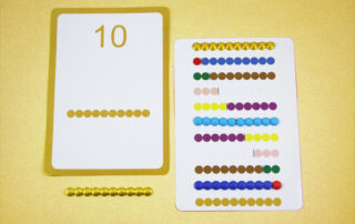 Rozklad čísel do 10 | Přiřazovací karty + 3D modely | Ukázka řešení úkolu (použití dvou karet)