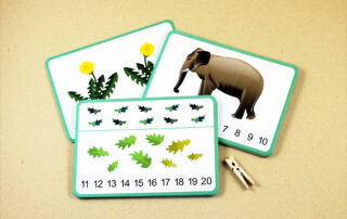 Počítání do 20 | Kolíčkové karty