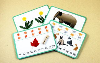 Počítání do 20 | Kolíčkové karty