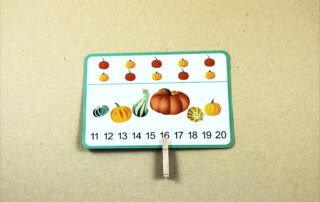 Počítání do 20 | Kolíčkové karty