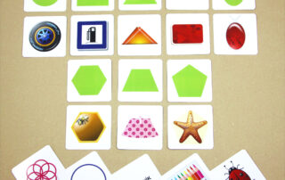 Geometrické tvary | Přiřazovací karty s autokorekcí