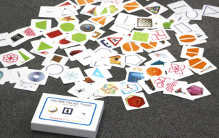 Geometrické tvary | Přiřazovací karty s autokorekcí