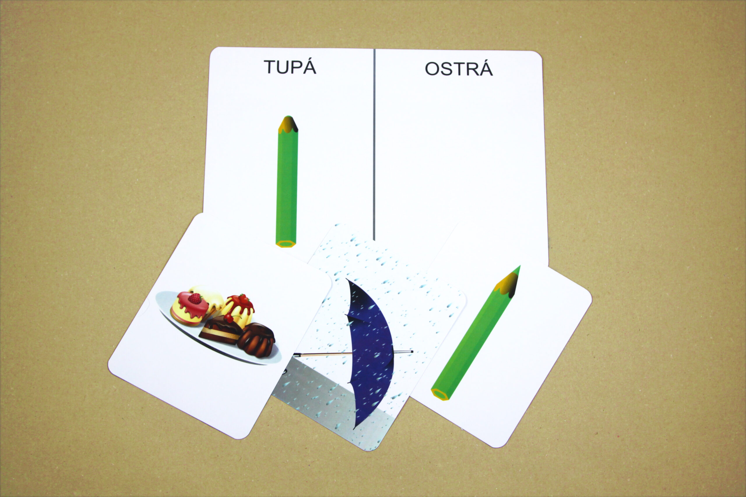 Protiklady | Přiřazovací komunikační karty