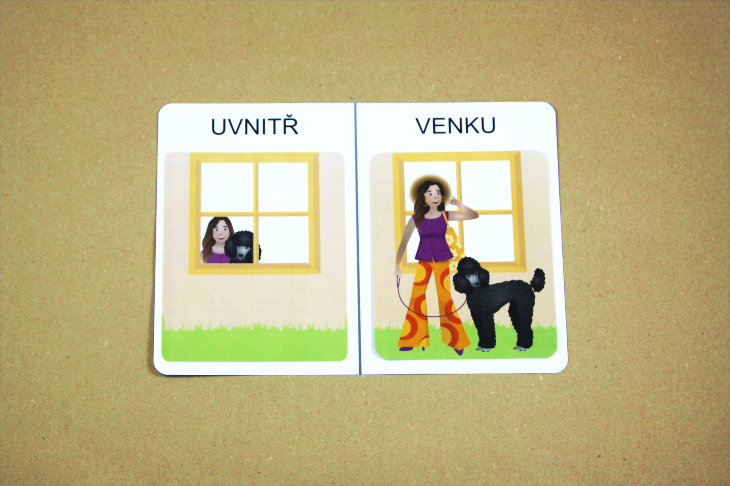 Protiklady | Přiřazovací komunikační karty