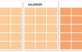 Kalendář – Komunikace o čase | Velké a přiřazovací karty | Plán