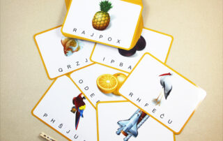 Počáteční hláska | 60 kolíčkových karet