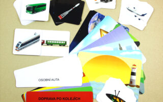 Dopravní prostředky (87 přiřazovacích karet)