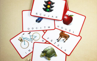 Koncová hláska | 60 kolíčkových karet