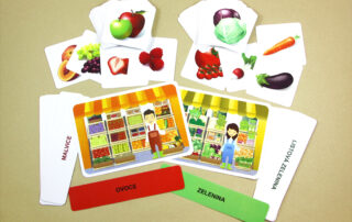 Ovoce a zelenina (92 přiřazovacích karet)
