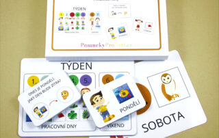 Orientace v čase – Dny v týdnu | 94 velkých přiřazovacích karet