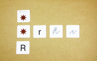 Obrázková abeceda | přiřazovací karty - ukázka autokorekce