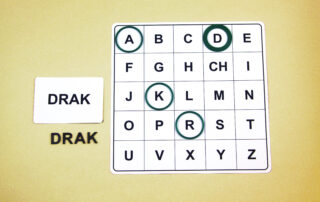 Pohyblivá abeceda - kroková hra