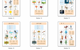 Obrázková abeceda | ukázky z brožury