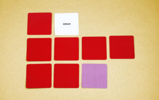 Geometrické tvary | Přiřazovací karty | Autokorekce na zadní straně karet