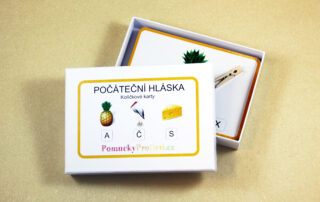Počáteční hláska | 60 kolíčkových karet