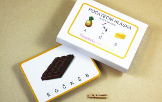 Počáteční hláska | 60 kolíčkových karet