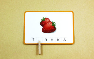 Počáteční hláska | 60 kolíčkových karet