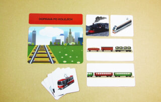 Dopravní prostředky | 87 přiřazovacích karet