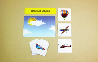 Dopravní prostředky | 87 přiřazovacích karet