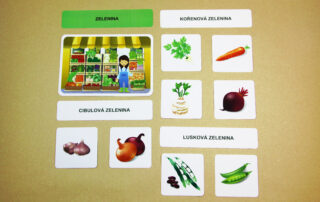 Ovoce a zelenina | Přiřazovací karty