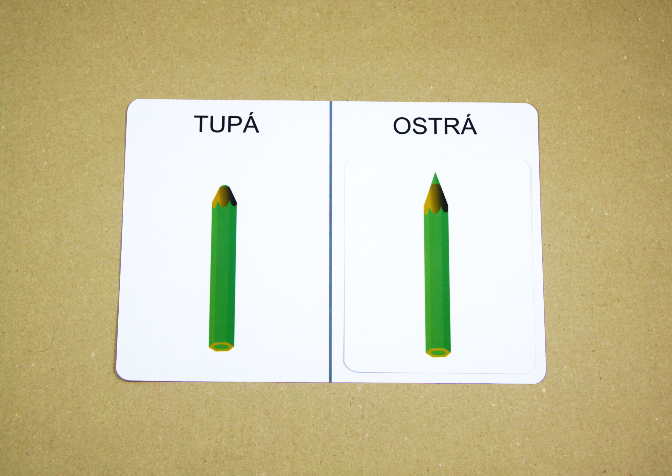 Protiklady | Přiřazovací komunikační karty