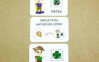 Orientace v čase – Dny v týdnu | 94 velkých přiřazovacích karet