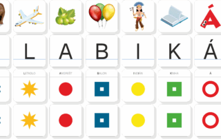 Obrázková abeceda | přiřazovací karty - ukázka autokorekce