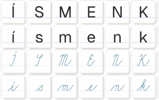 Obrázková abeceda | karty s písmeny - ukázka