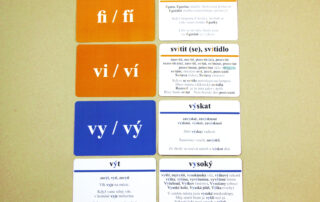 Vyjmenovaná slova (slova s y/i po obojetných souhláskách) | 508 přiřazovacích karet