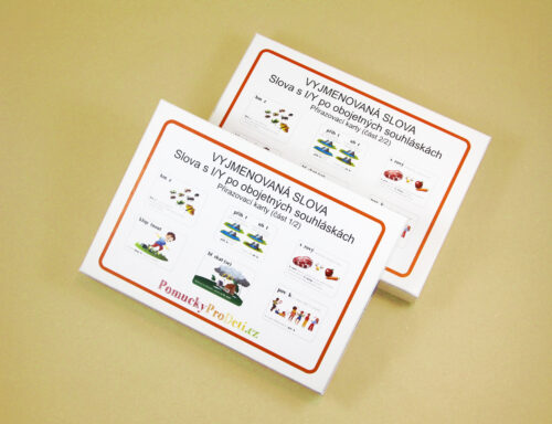 Vyjmenovaná slova (slova s y/i po obojetných souhláskách) | 508 přiřazovacích karet