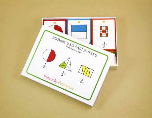 Zlomek jako část z celku | 358 přiřazovacích karet
